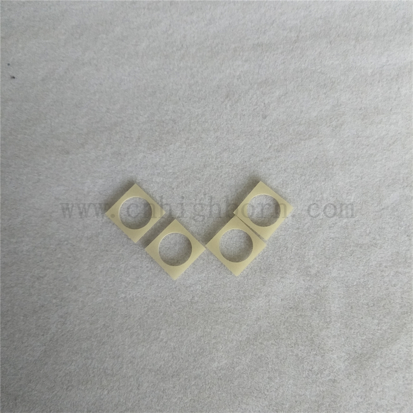 Laserowe wycinanie aluminium azotek ALN ALN Płyta ceramiczna