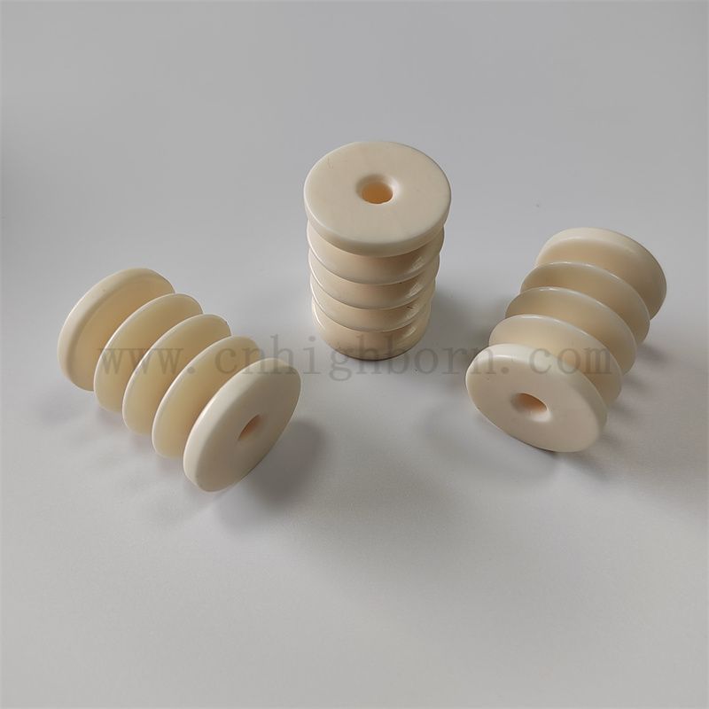 Polerowany tkaninowa przędza ceramiczna przewodnika w rolce glinu ceramiczne maszyny dywanowe tekstylne części zamienne