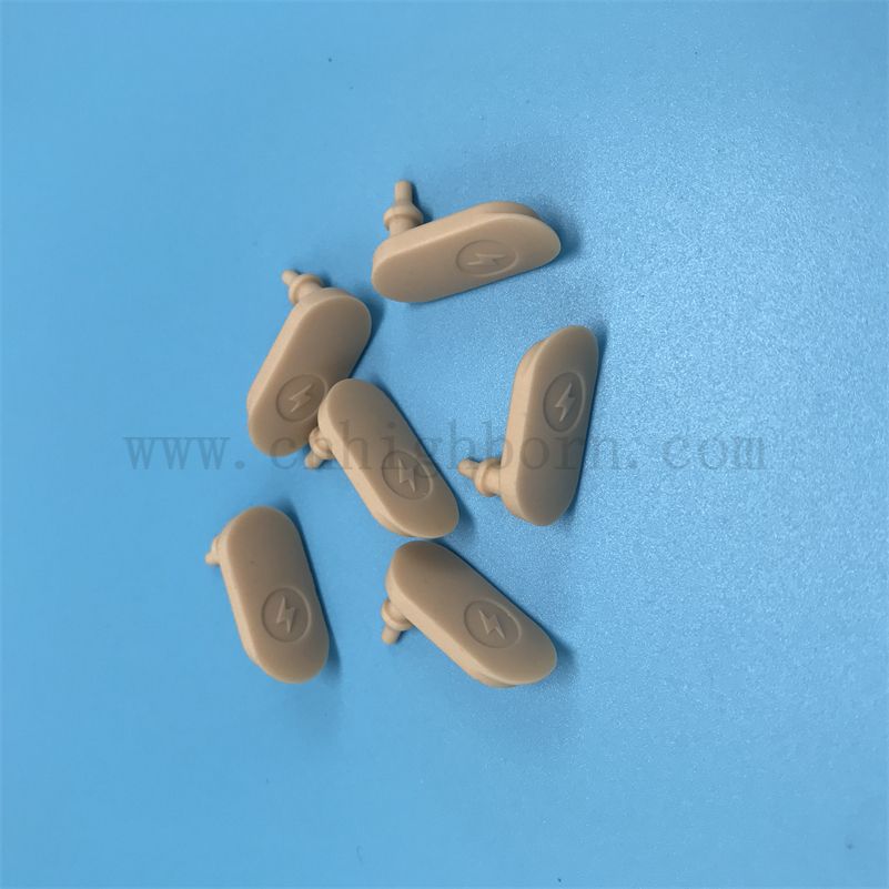 Odporne i wodoodporne silikonowe wtyczka USB-C Port Płom-Retardant Wodoodporny ochronne dane cyfrowe Akcesoria kablowe Gumowe produkty