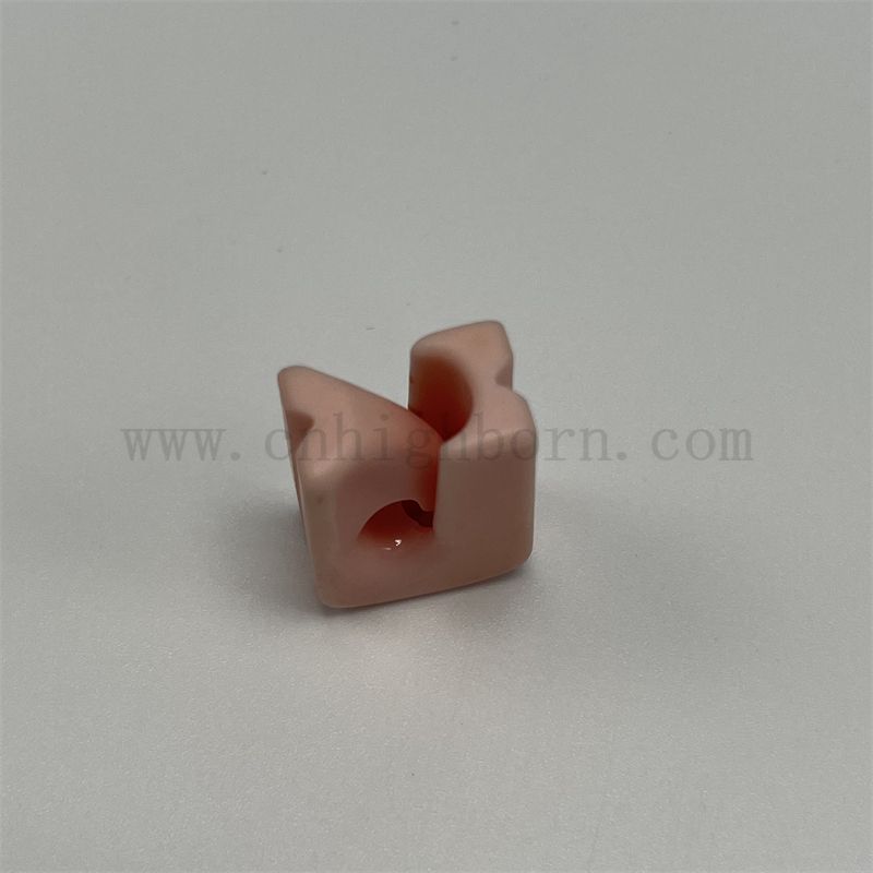 Dostosowywany odporność na zużycie glinu ceramika precyzja AL2O3 Akcesoria części do maszyn tekstylnych 