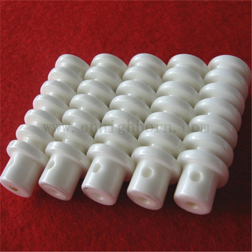 Wysokie odporne na zużycie diamentowe polerowane cyrkonowe tkaniny rowkowane ceramiczne eyety przędzy przewodnika