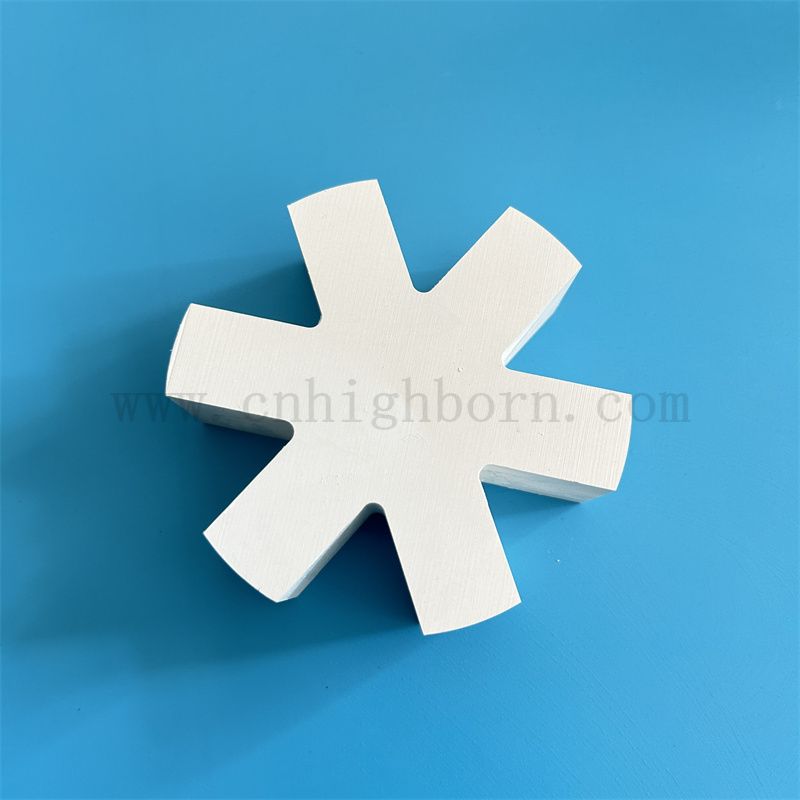 Ceramiczne części azotku sześciokątnego azotu boru 99% Czystość HBN BN Ceramiczny blok strukturalny