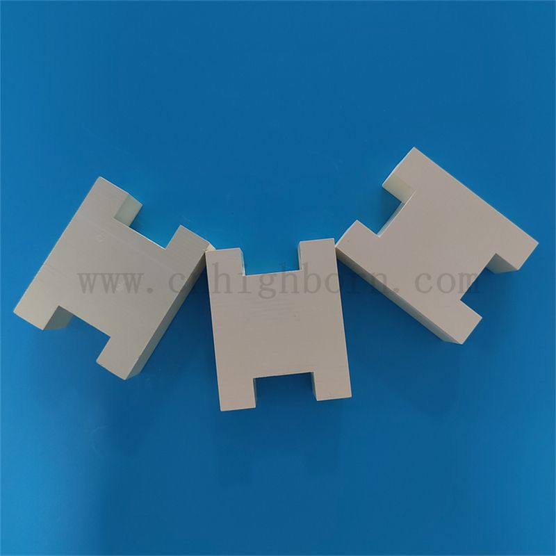 Dostosowane gorące wciśnięte sześciokątne azotek azotu ceramiczne części strukturalne BN Ceramiczna skorupa do pieca próżniowego