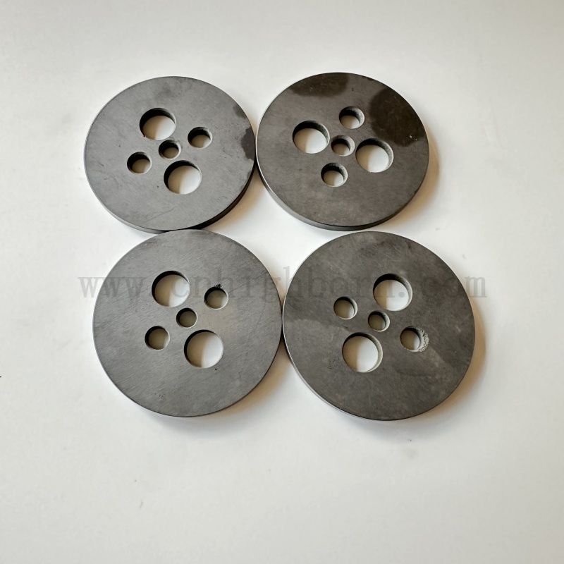  SIC Ceramic Disc Silikon Krzemowa okrągła arkusz z dużą odpornością na zużycie