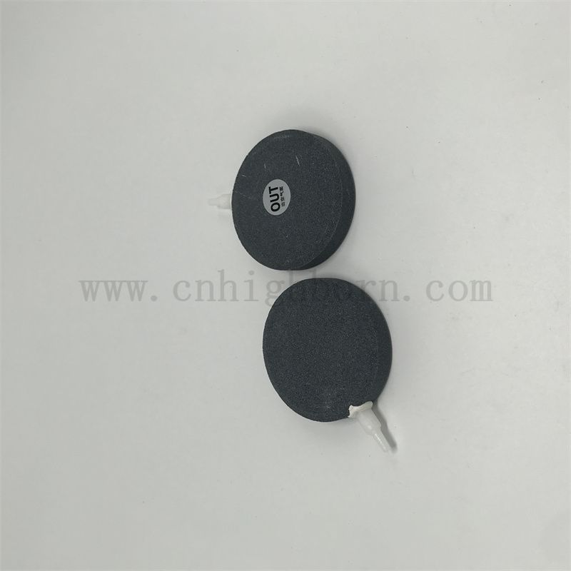 Okrągłe paneczka z tlenkiem rozrywka z piaskiem powietrznym Głowa Bąbelka Akwarium Kamień