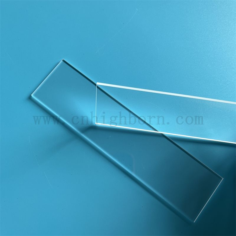 Prostokąt o wysokiej czystości, polerowane połączone szklane szklane krzemionki do UV