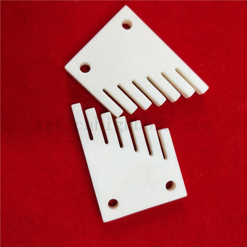 Precyzyjne 95% 99% AL2O3 Alumina Ceramiczna Przewodnik po przemyśle tekstylnym