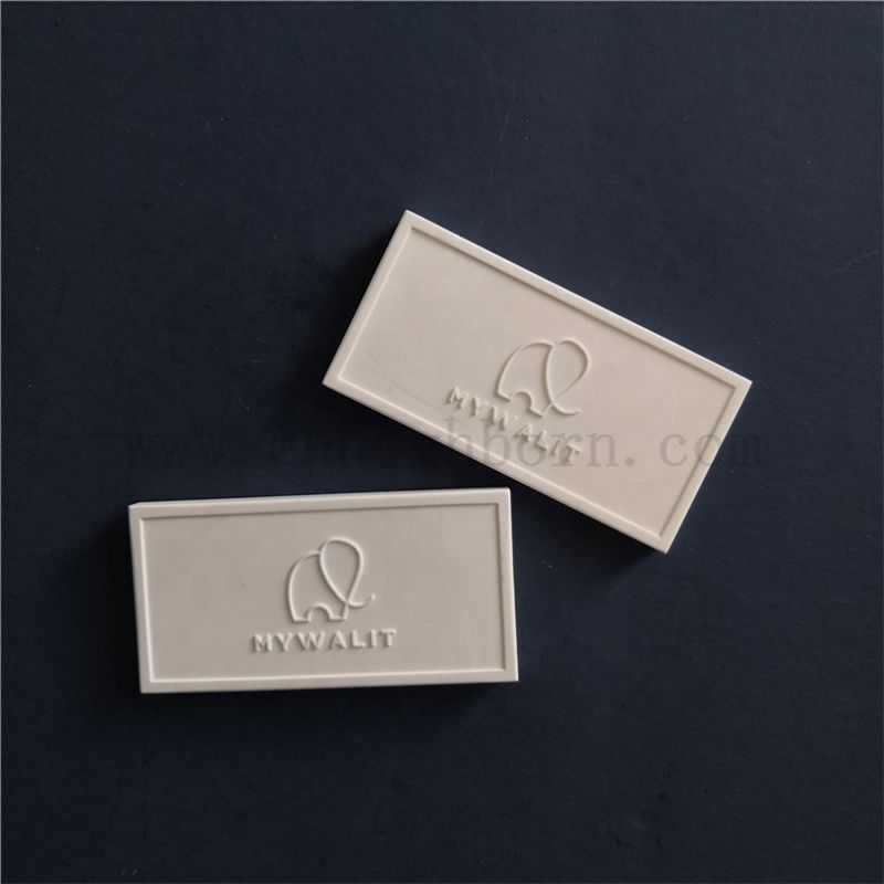 Jedno stronnicze logo talerz zapachowy gipsowy aromat rozpoznawczy świeży arkusz powietrza