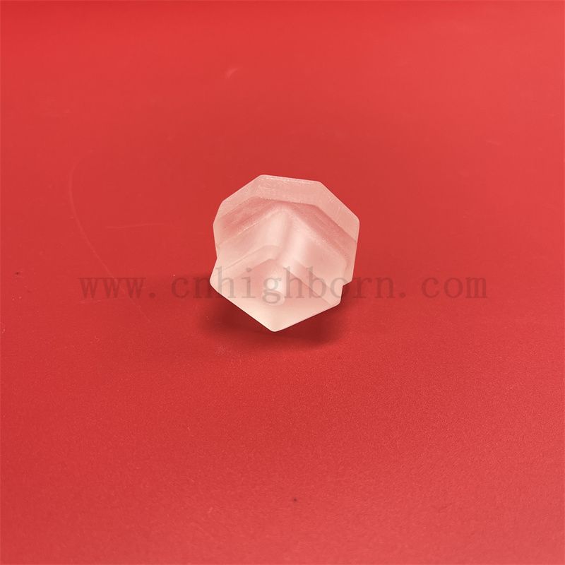 Dostosowywany kształt odporny na ciepło z okrągłym kwarcowym arkuszem części 