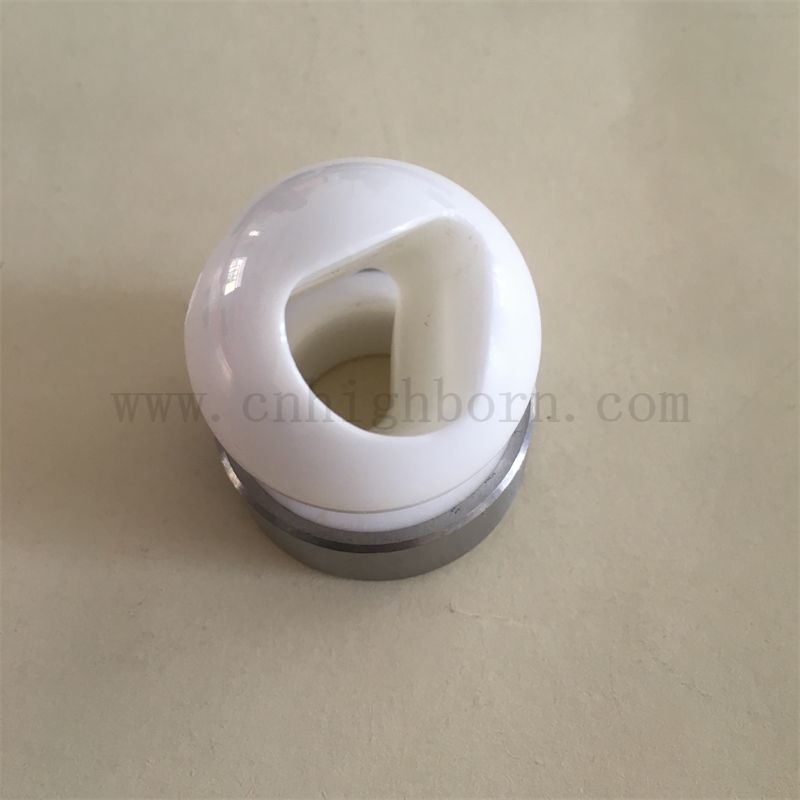 Ceramiczny zawór kulowy Ysz Zro2 cyrkonia Y-TZP z siedziskiem