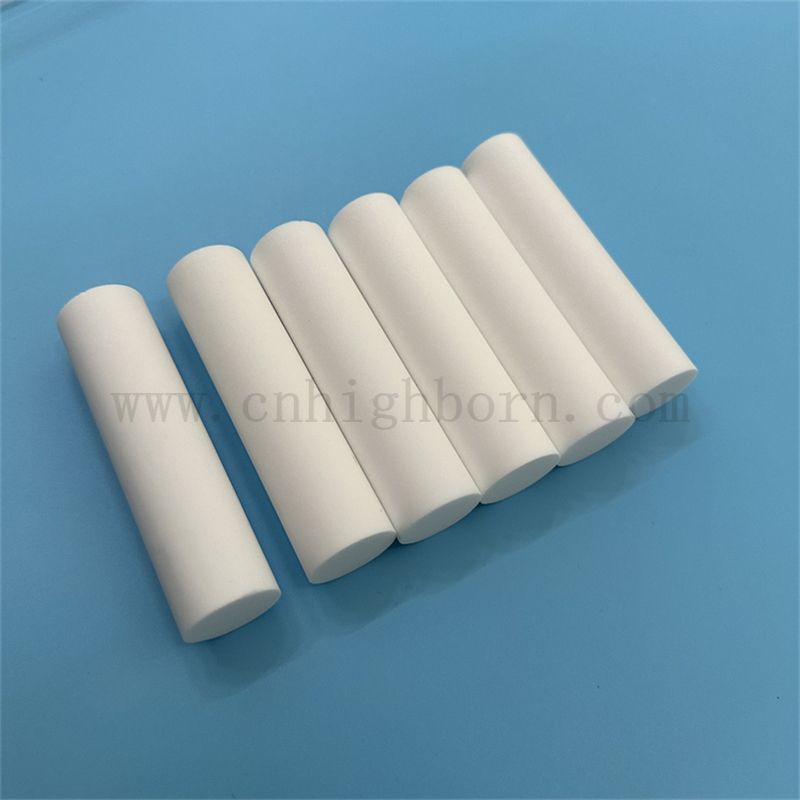 Dostosowany wysoko precyzyjny Macor Machinable Glass Ceramic Rod Miki Ceramic Bat