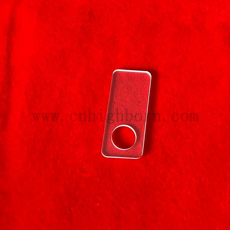 szlifowanie arkusza krzemionkowego z otworem