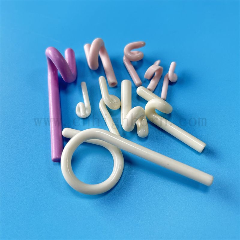 Dostosowane CNC 95 Ceramiczne części tekstylne maszyny tekstylne Alumina Ceramika