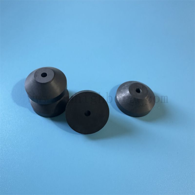 Izolator boru węgliku nieregularna piaska dysza mostka B4C Ceramic Bush