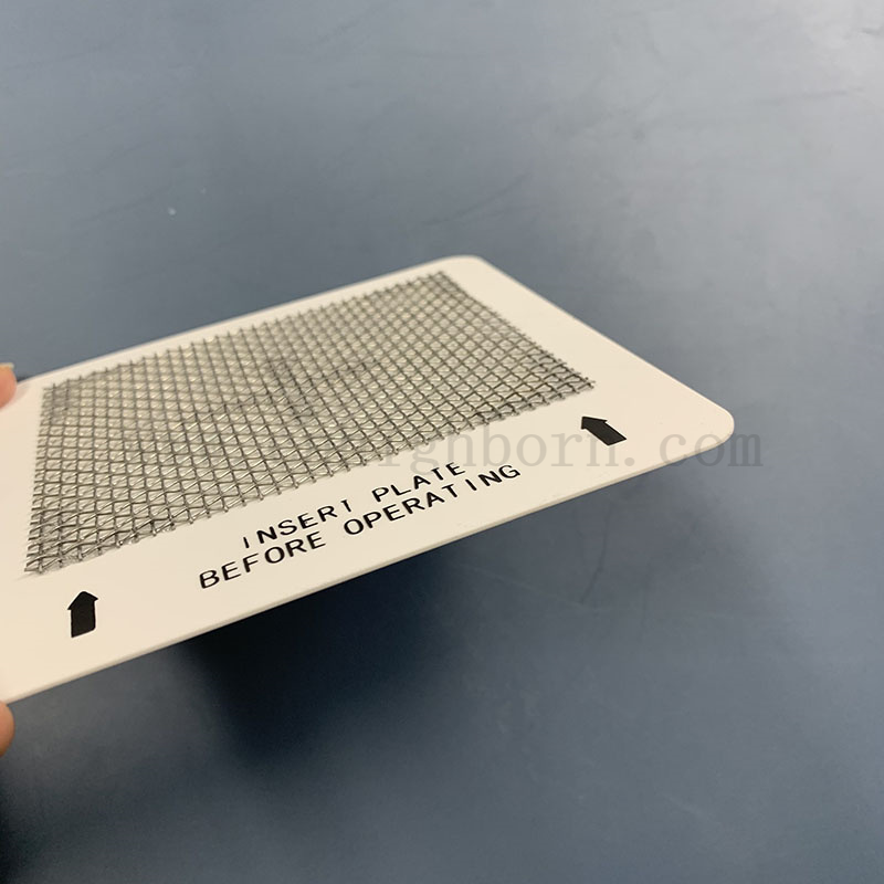  4,5 cala ozonowa ceramiczna płytka ozonowa z siatką ze stali nierdzewnej do generatora ozonu w powietrzu świeższym 