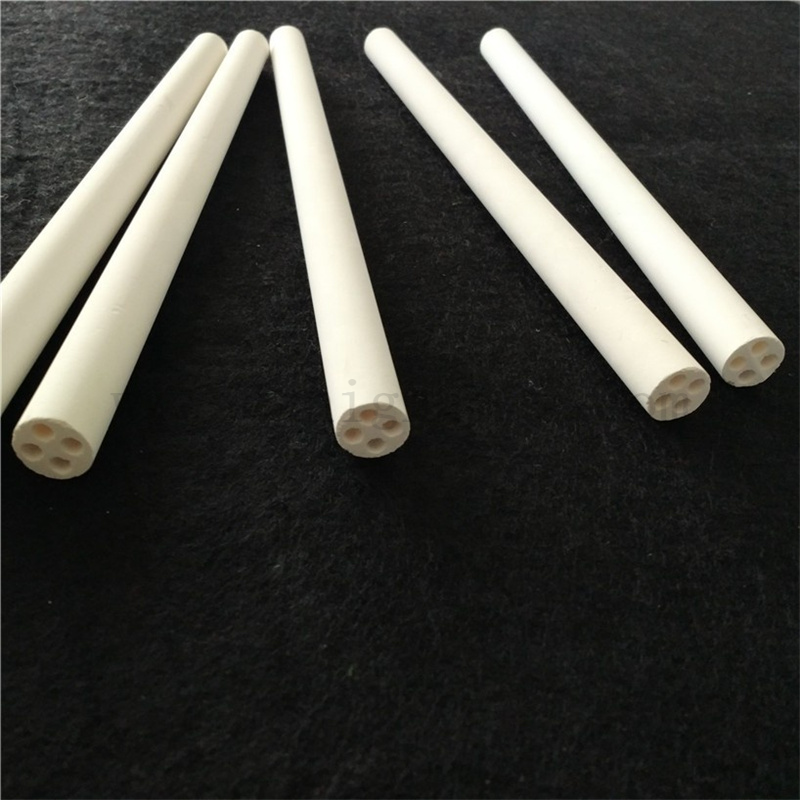 Ceramiczna rura magnezowa o wysokiej czystości MGO Ceramiczna rura izolacyjna