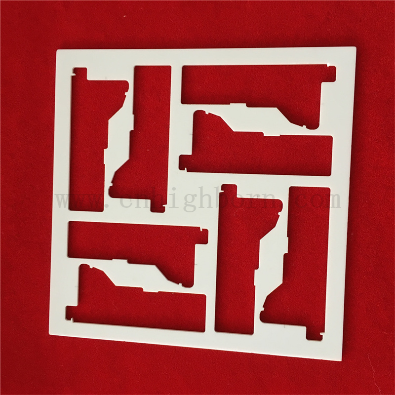 Alumina -laserowy substrat dostosowany arkusz ceramiczny Al2O3