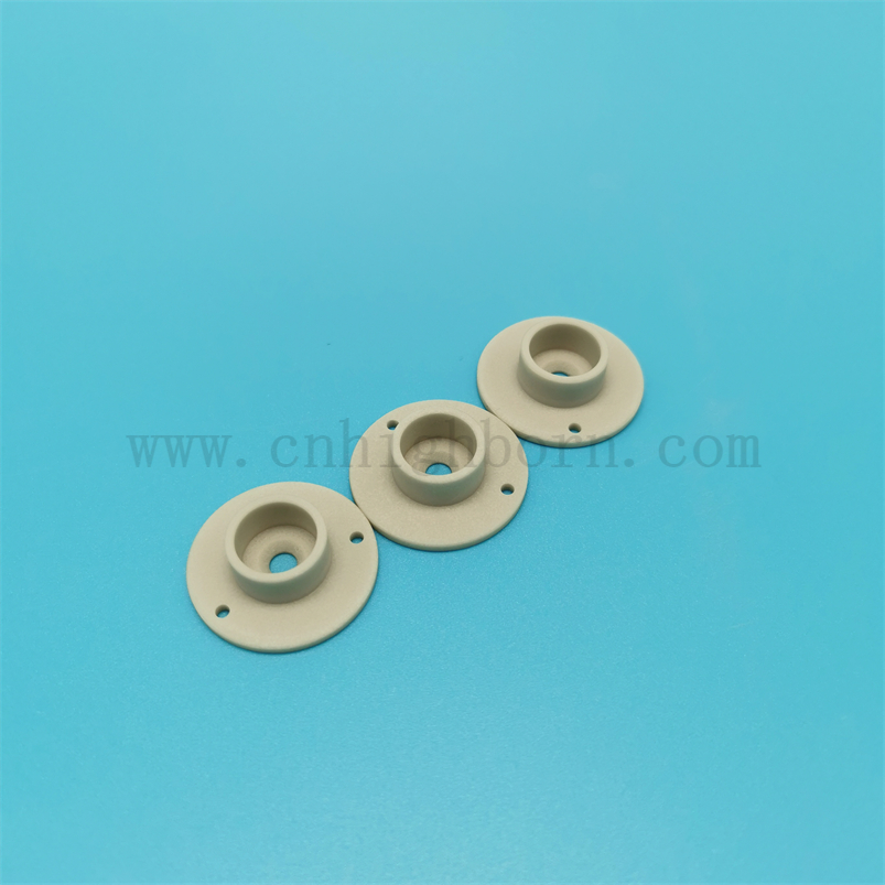 Precyzyjna obróbka obróbka ALN Aluminium azotku ceramiczna podkładka izolacyjna 