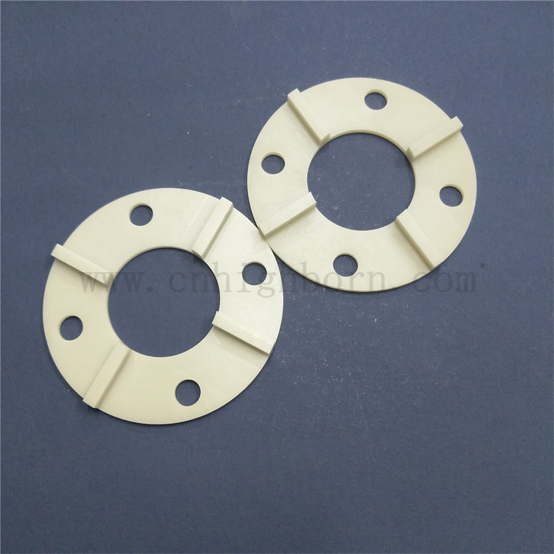 ALN Aluminium azotku ceramiczna uszczelka z przetwarzaniem laserowym