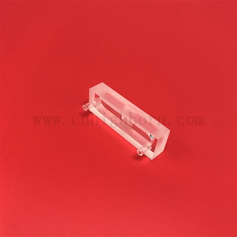 Badania laboratoryjne Wysoka precyzyjna kwarcowa kuwetka