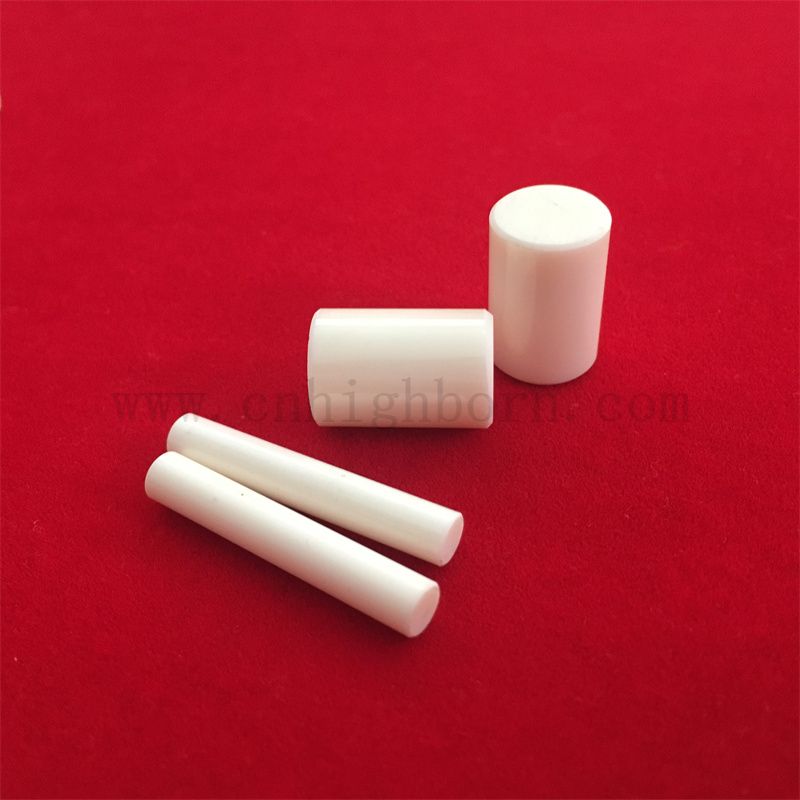 Odporne na zużycie pręta pręta ceramiczna o wysokiej precyzji glinu tleśna AL2O3