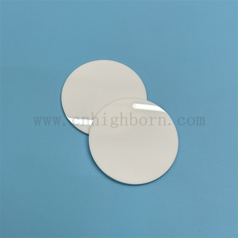Brak porowatości szklanej szklanej ceramicznej tarczu izolatora polerowania macor płyta Macor