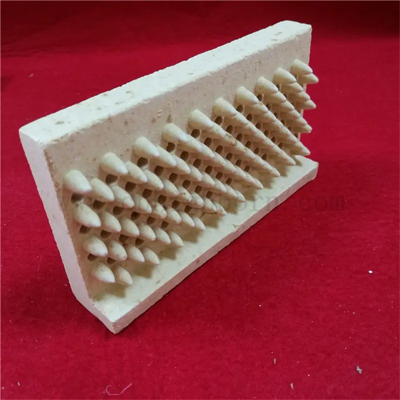 Piln o wysokiej temperaturze nośnik kordierytu Mullite ceramiczny filar piec Piestnik pieca
