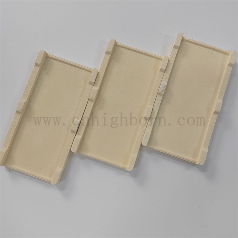 Oporne prostokątne cyrkonowe ceramiczne Saggar Zro2 Ceramiczny tygla do topnienia złota