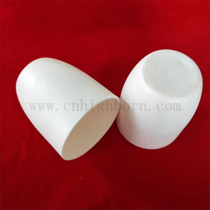 Odporne na wysoką temperaturę 99% AL2O3 Alumina Arc Ceramiczny tygle topniejący do laboratorium