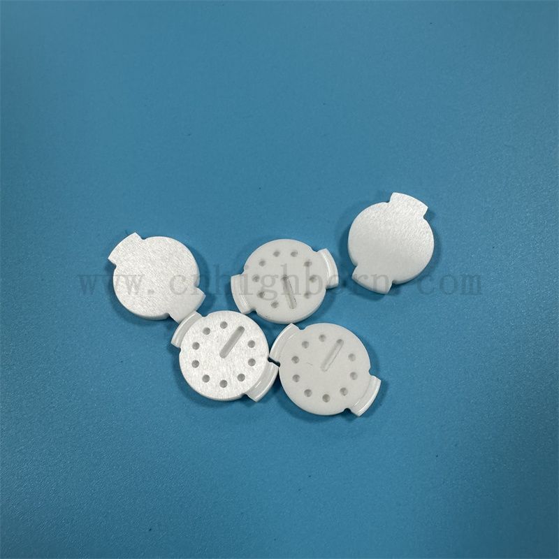 Lustro Polishing Zirconia Nieregularna część Stabilizowana płytka ceramiczna ZRO2 ZRO2