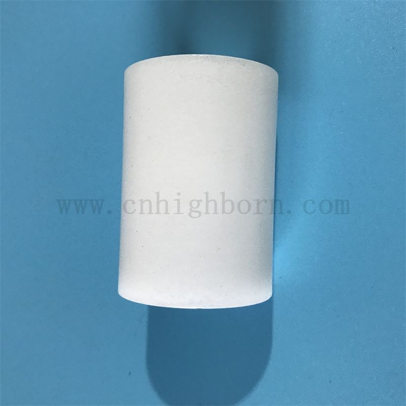 Dostosowywany rozmiar odporny na ciepło nieprzezroczysty kwarcowy kwarcowy rurka krzemionkowa 