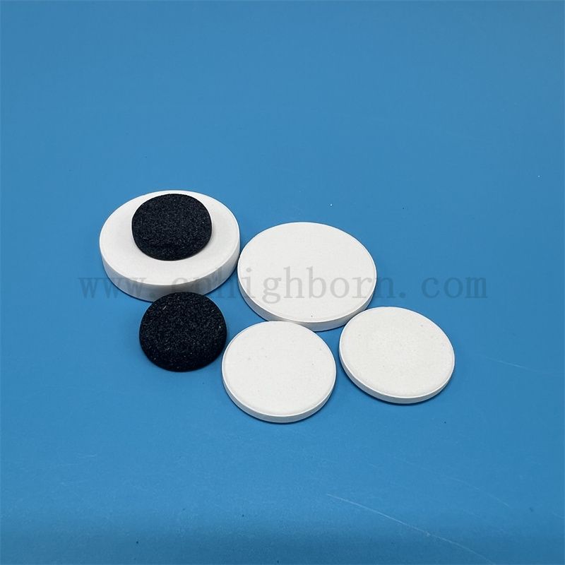 Izolator porowaty krzemowa płyta filtracyjna z węglikiem glinu ceramiczne krążki filtracji powietrza