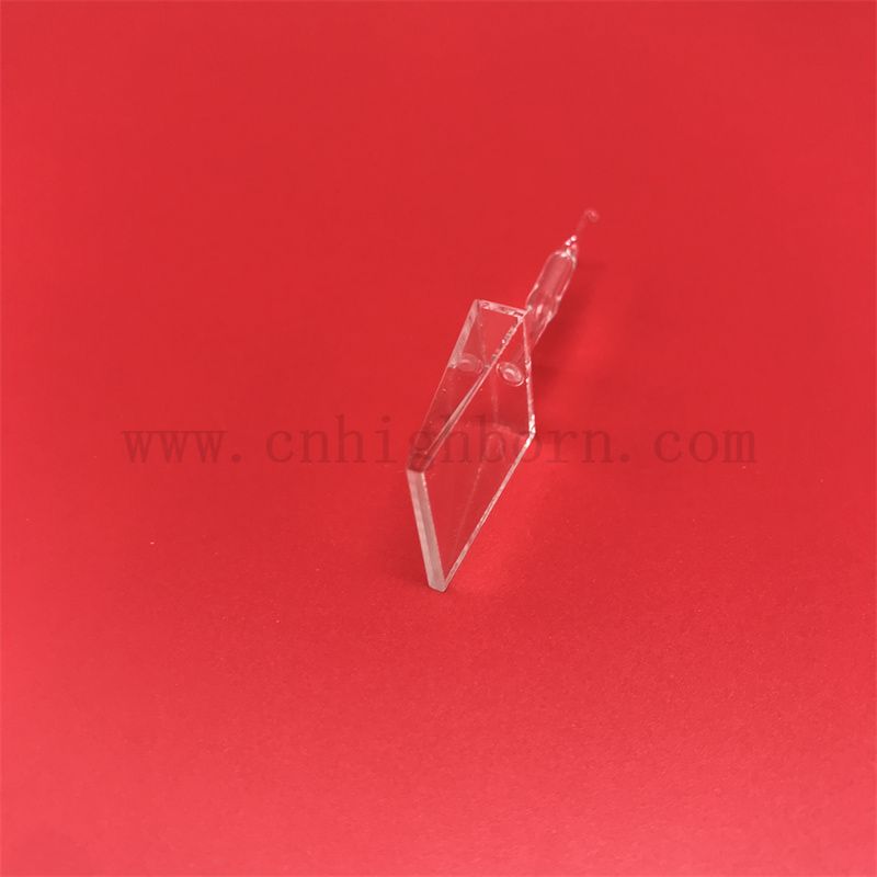 Wysokie przezroczyste komórki przepływowe kuwety szklanej UV