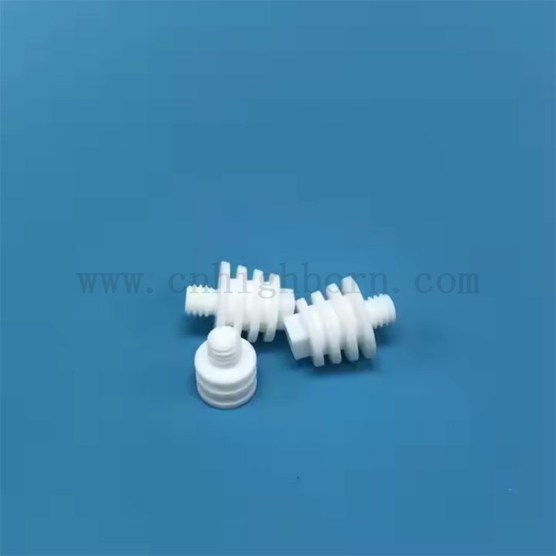 Wysoka precyzyjna maszyna szklana ceramiczna śruba M4 Macor