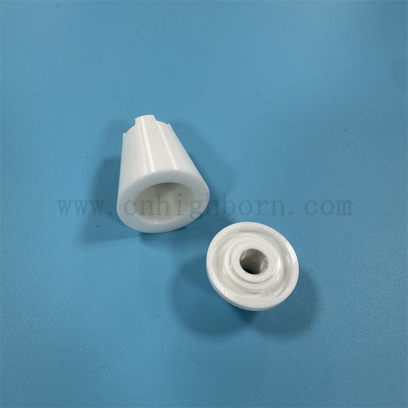 Industrial Custom Presice Ceramic Zirconia Zro2 Ceramiczne części maszynowe CNC