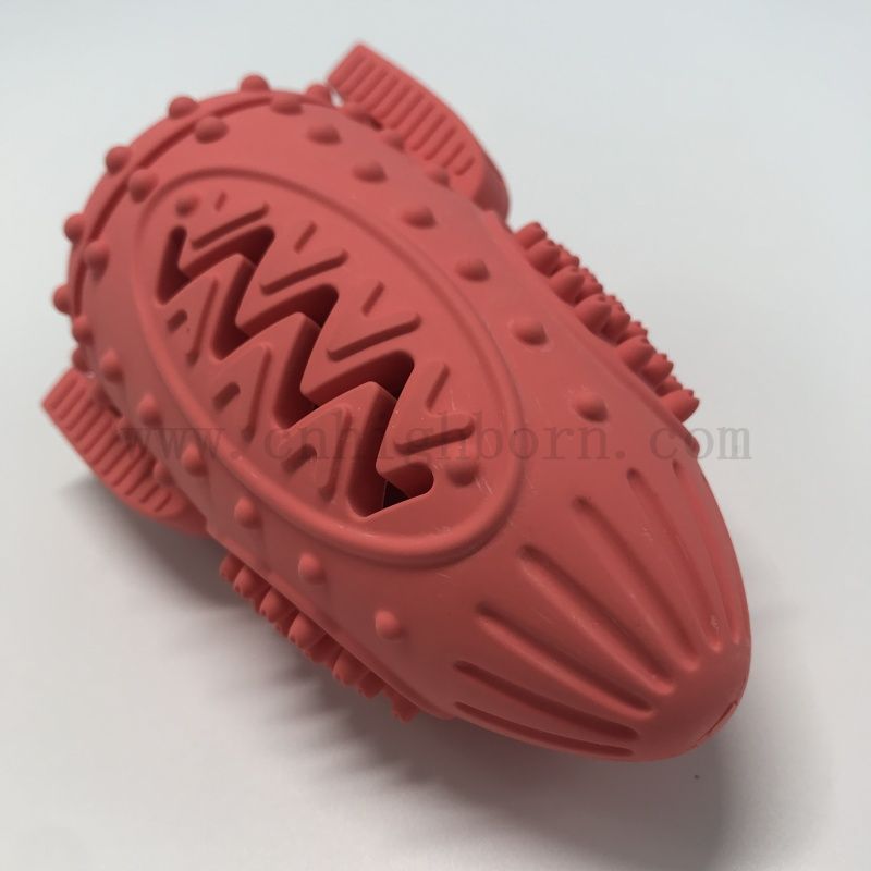 Interaktywne karmienie psa powolne podajnik ekologiczny silikonowy gumowy gumowy ząb czyszczenie zwierząt zwierzak