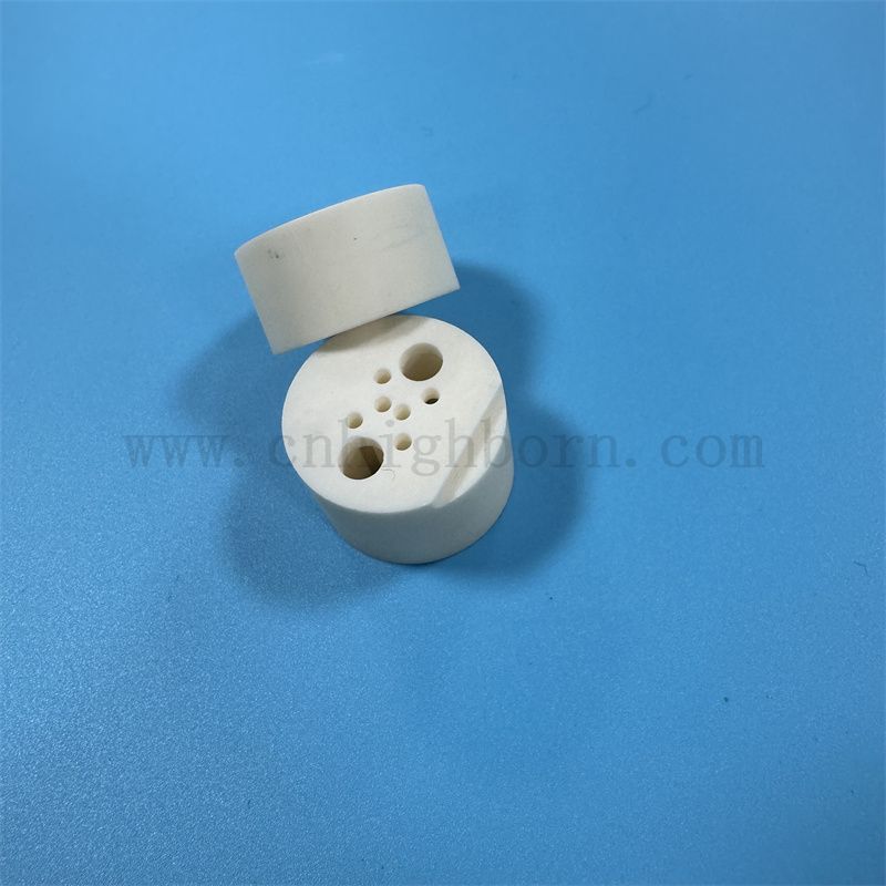 Dostosowana rura ceramiczna Alumina 95% 99% Al2O3