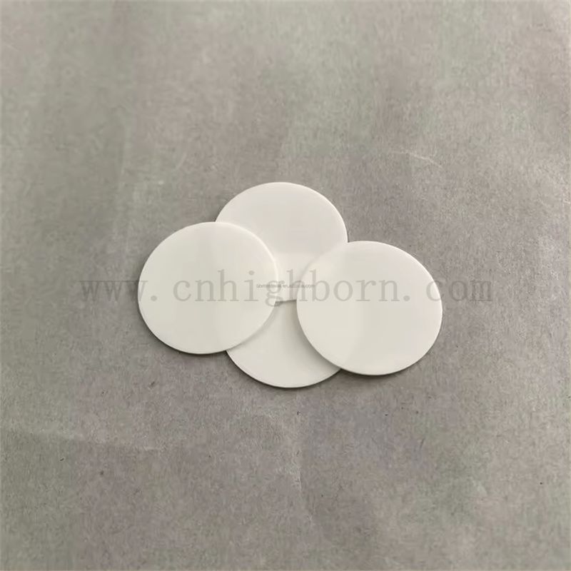 Wysoka przewodność cieplna beo opłatka berylowa tlenek ceramiczny okrągłe podłoże podłoża