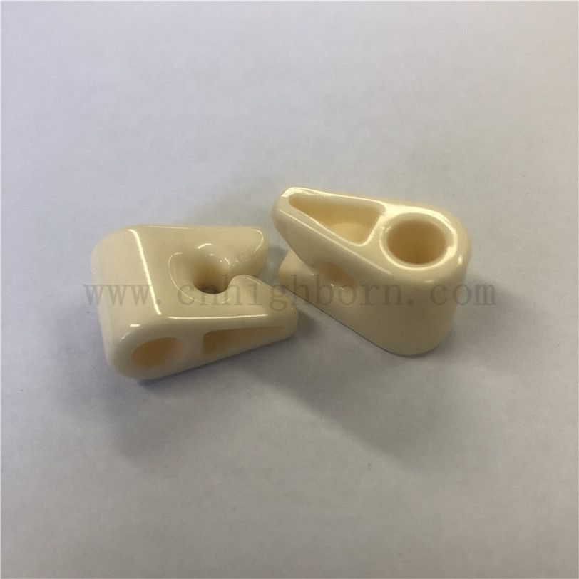 Dostosowany przewodnik aluminiowy Tekstyle Block Ceramic Block AL2O3 Maszyna tekstylna