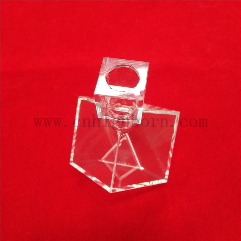 Wysoka oporność na korozję Kwarcowa spektrofotometr optyczny Kwarcometr Kuweteza dla laboratorium