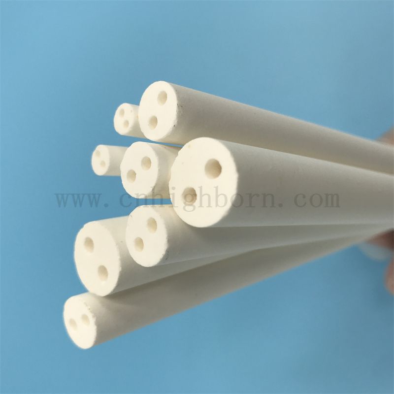 2-dołkowa rurka MGO 99% rdzeń rdzeniowej tlenku magnezu rdzeń izolacyjny