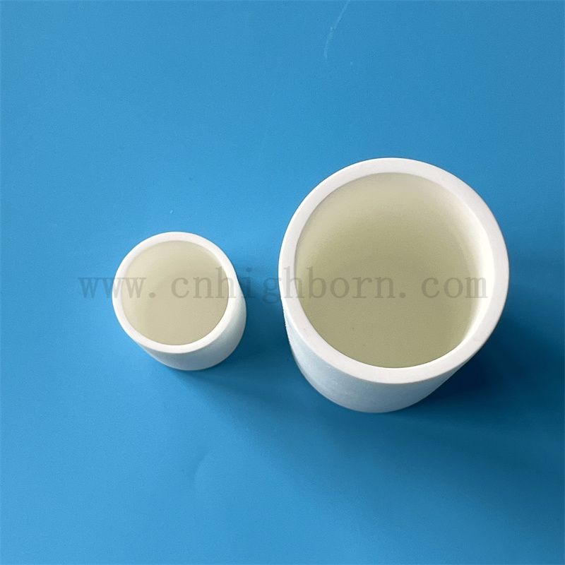 Oporna na tlenku magnezu tygla niestandardowa stopioną metalową łódź ceramiczną MGO