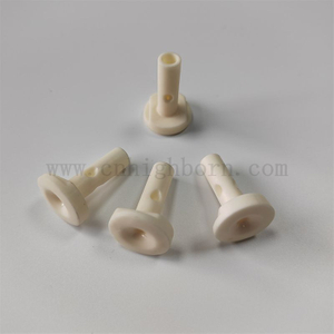 Dostosowany odporność na zużycie 99% AL2O3 Alumina Ceramic Part Rod