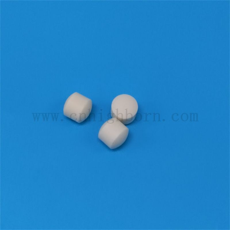 Odporność na zużycie 99% glinu aluminiowa ceramiczna piłka do szlifowania AL2O3 ceramiczna pręt frezowy