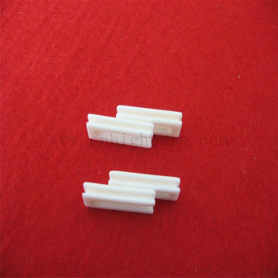 Niestandard 99% AL2O3 Alumina Ceramic Slit Guide for Textile Machinery