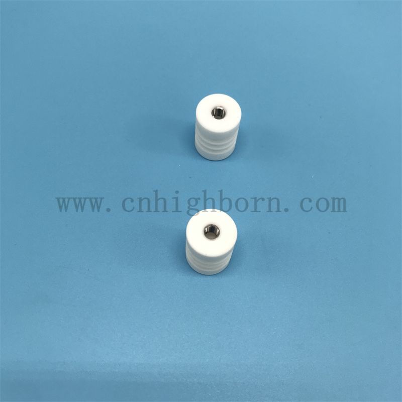 Niski przewodność termiczna Macor Machinable Glass Ceramic Tube z nitem