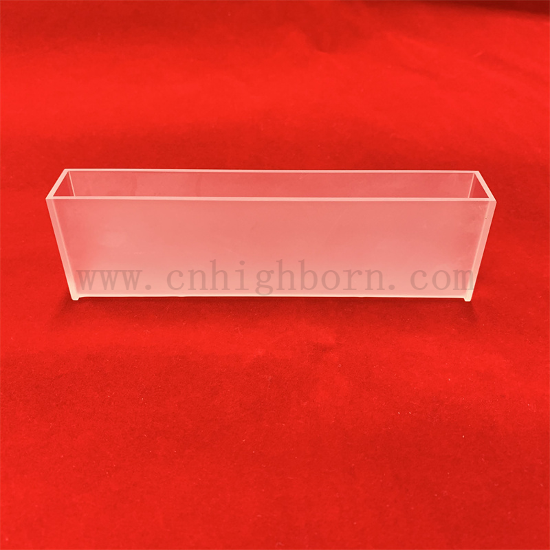 Przybory laboratoryjne stają komórka fluorometru z LID LID LIVIBOND DUŻA objętość kwarcowa szklana kolorymetry kuwetki