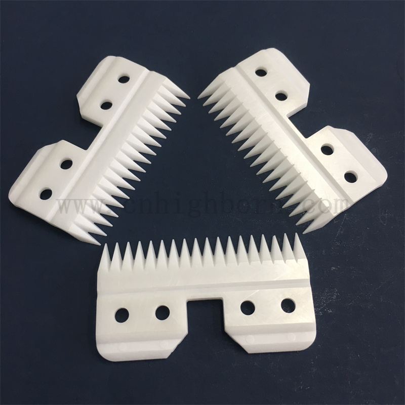 18teeth cyrkonia ceramiczne odłączane zwierzęce włosy Trimmer Blade