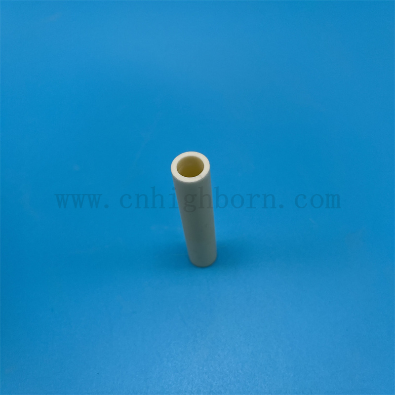 Odporność na zużycie AL2O3 Alumina ceramiczna rury prowadzą