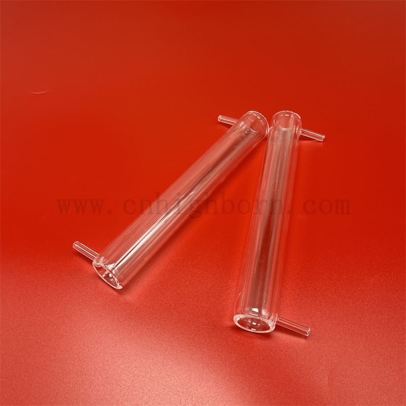 Odporność na ciepło Dostosowane przezroczyste dwie warstwy stopioną kwarcową rurkę krzemionką
